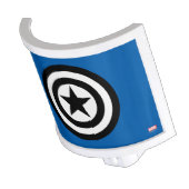 Captain America Shield Icon Night Light (Angled)