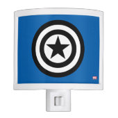 Captain America Shield Icon Night Light (Front)