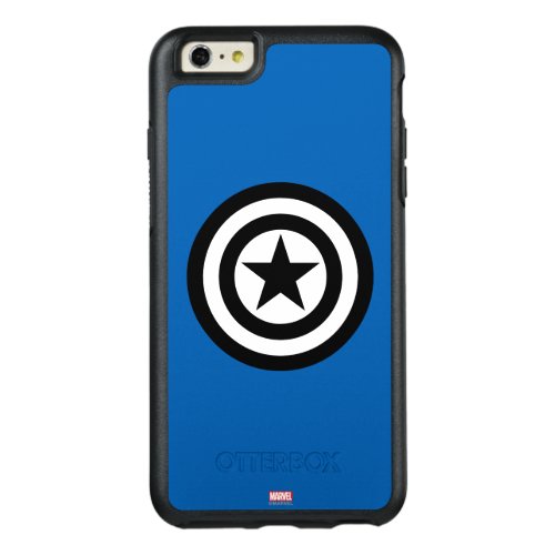 Captain America Shield Icon OtterBox iPhone 66s Plus Case