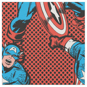 Captain America Shield Slam Fabric