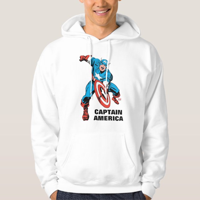 Captain America Shield Slam Hoodie (Front)