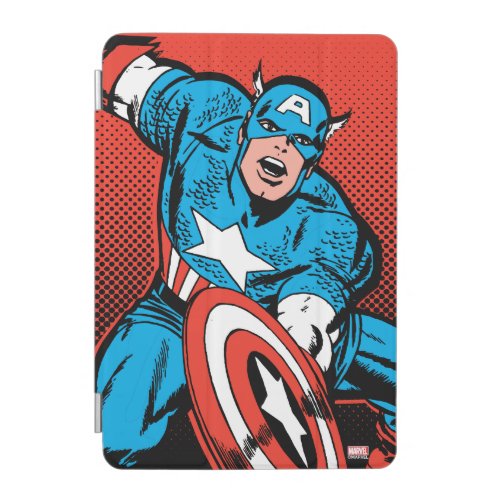 Captain America Shield Slam iPad Mini Cover