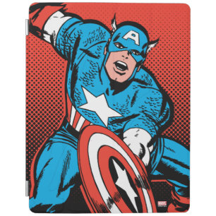 Captain America Shield Slam iPad Smart Cover