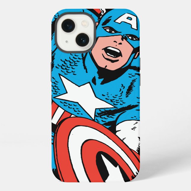 Captain America Shield Slam Iphone Case (Back)