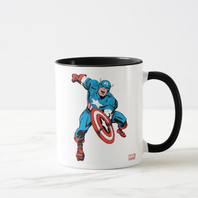 Captain America Shield Slam Mug (Right)
