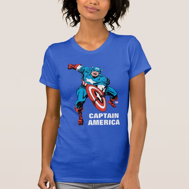 Captain America Shield Slam T-Shirt (Front)