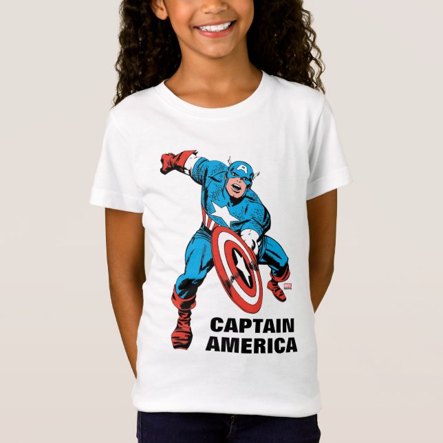 Captain America Shield Slam T-Shirt (Front)