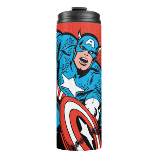 Captain America Shield Slam Thermal Tumbler