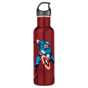 Captain America Shield Slam Water Bottle