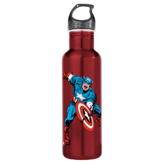 Captain America Shield Slam Water Bottle