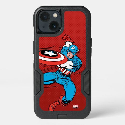 Captain America Shield Slash iPhone 13 Case