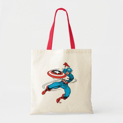 Captain America Shield Slash Tote Bag