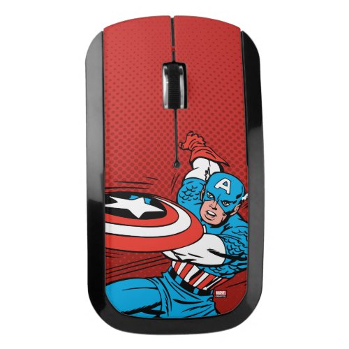 Captain America Shield Slash Wireless Mouse