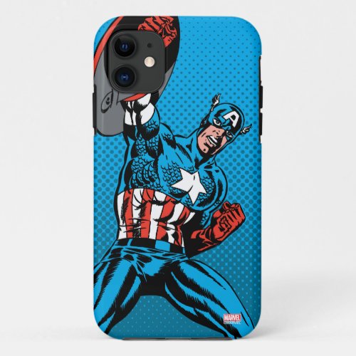 Captain America Shield Up iPhone 11 Case