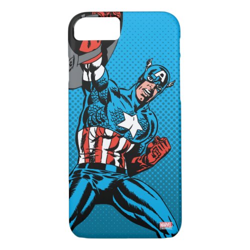 Captain America Shield Up iPhone 87 Case