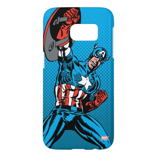 Captain America Shield Up Samsung Galaxy S7 Case