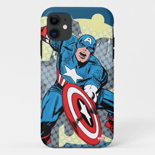 Captain America Star iPhone 11 Case