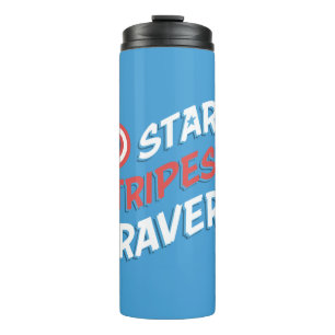Captain America Stars, Stripes, & Bravery Thermal Tumbler