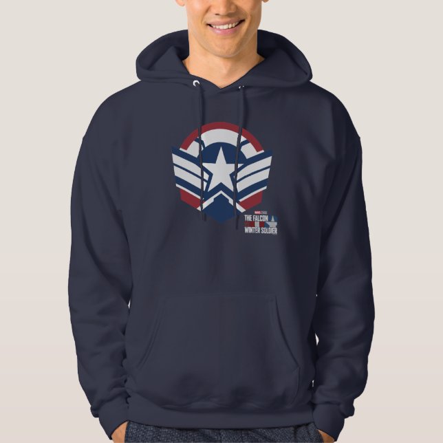 Captain America Stars & Stripes Hoodie (Front)