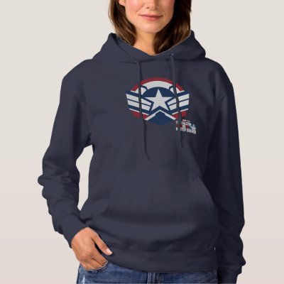 Captain America Stars &amp; Stripes Hoodie