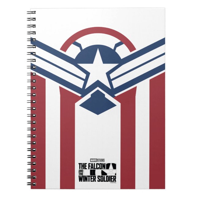 Captain America Stars & Stripes Notebook (Front)