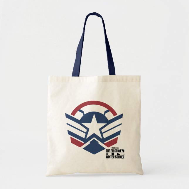 Captain America Stars & Stripes Tote Bag (Front)
