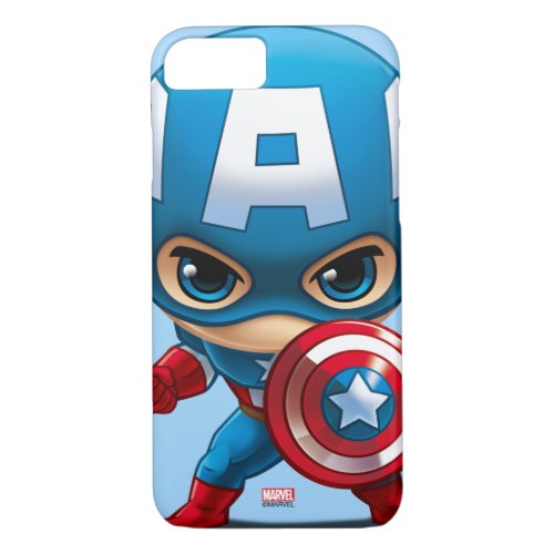 Captain America Stylized Art iPhone 87 Case