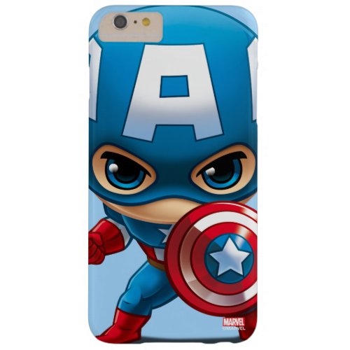 Captain America Stylized Art Barely There iPhone 6 Plus Case
