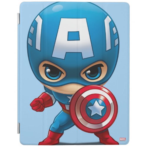 Captain America Stylized Art iPad Smart Cover