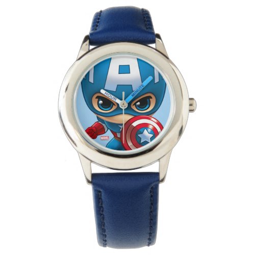 Captain America Stylized Art Watch