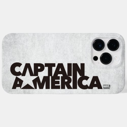Captain America Stylized Star Name Graphic Case_Mate iPhone 14 Pro Max Case