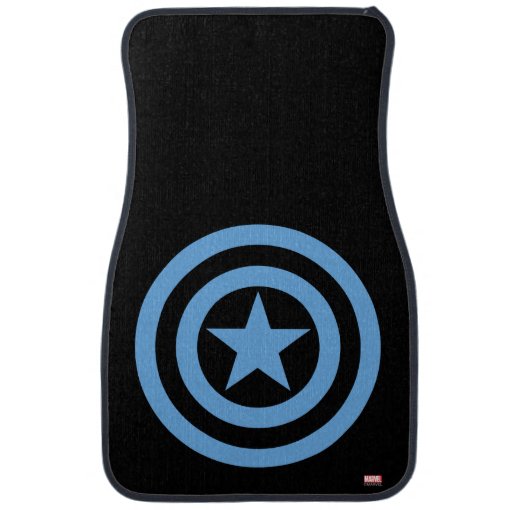 Captain America Super Soldier Logo Car Mat | Zazzle