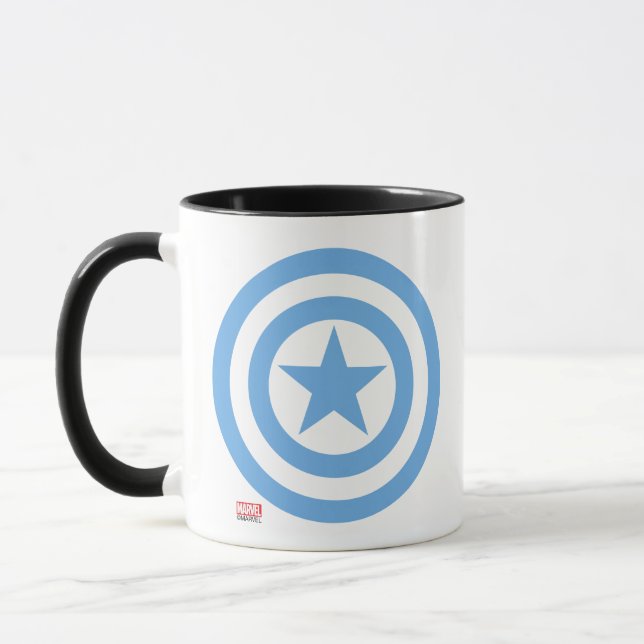 Captain America Super Soldier Logo Mug (Left)