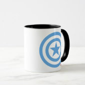 Captain America Super Soldier Logo Mug (Front Right)