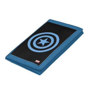 Captain America Super Soldier Logo Trifold Wallet