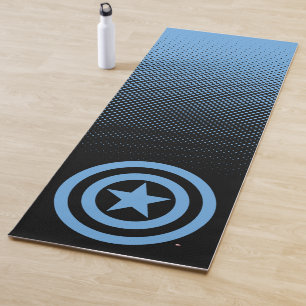 Captain America Super Soldier Logo Yoga Mat