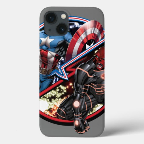 Captain America Versus Red Skull iPhone 13 Case