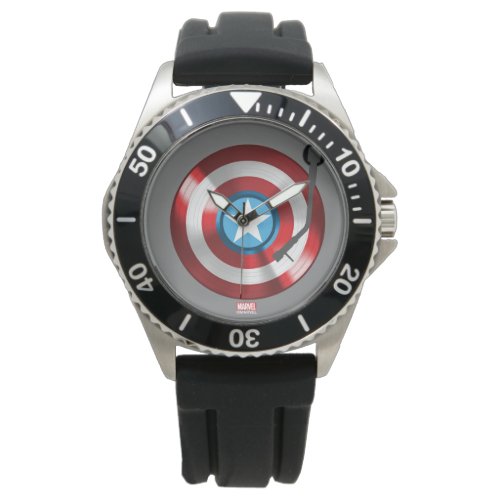 Captain America Vinyl Record Player Watch