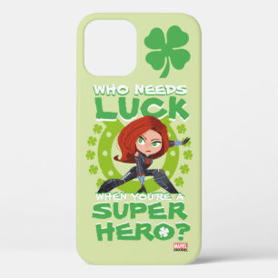 Captain America "Who Needs Luck" iPhone 12 Case