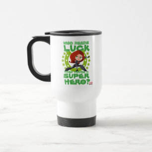 Captain America "Who Needs Luck" Travel Mug