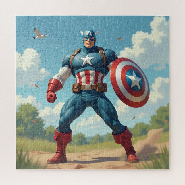captain american Puzzle (Vertical)