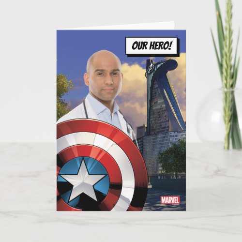 Captain Americas Shield Card