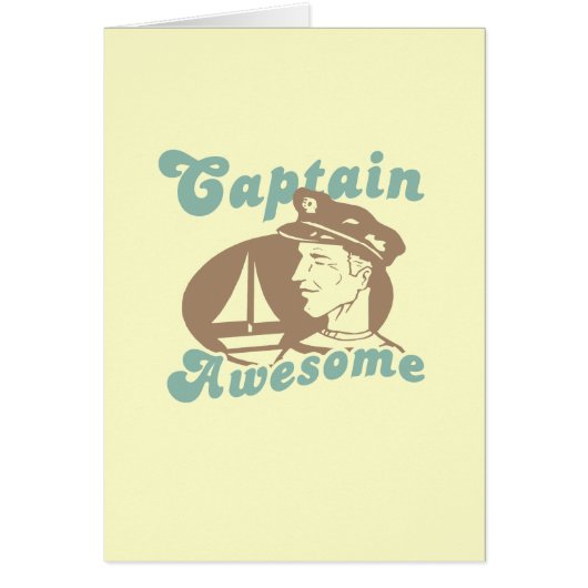 Captain Awesome Cards (Front)