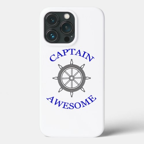 Captain Awesome iPhone 13 Pro Case
