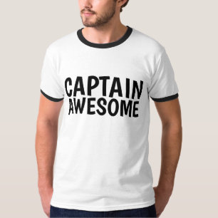 CAPTAIN AWESOME, Funny Men's T-shirts & Tees
