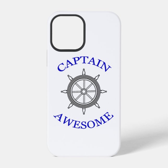 "Captain Awesome" Iphone Case (Back)