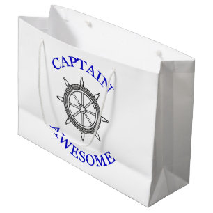 "Captain Awesome” Large Gift Bag