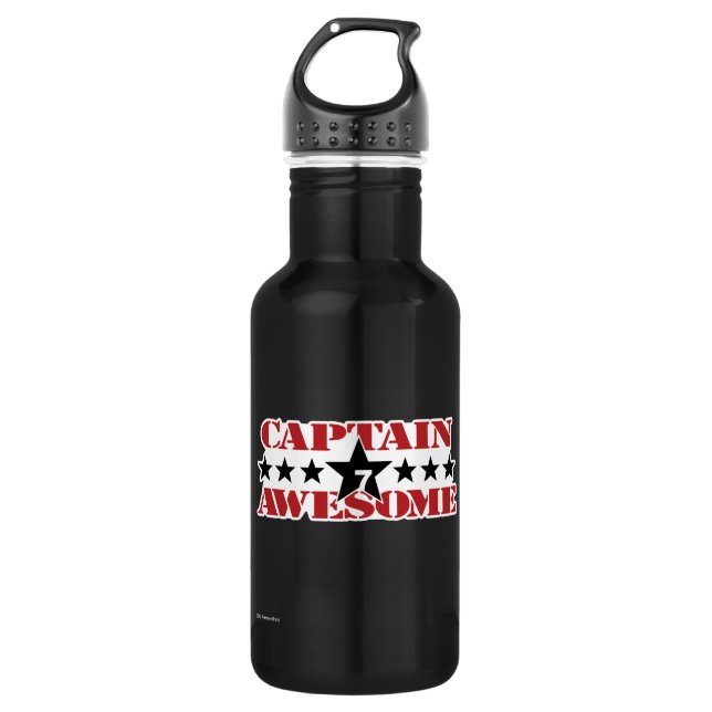 Captain Awesome - Movement Water Bottle (Front)