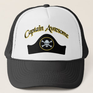 Captain Awesome Trucker Hat