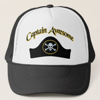 Captain Awesome Trucker Hat